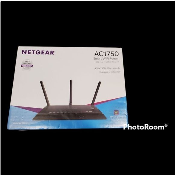 NetGear AC1750 Dual-Band WiFi 5 Router in Black - Picture 2 of 6